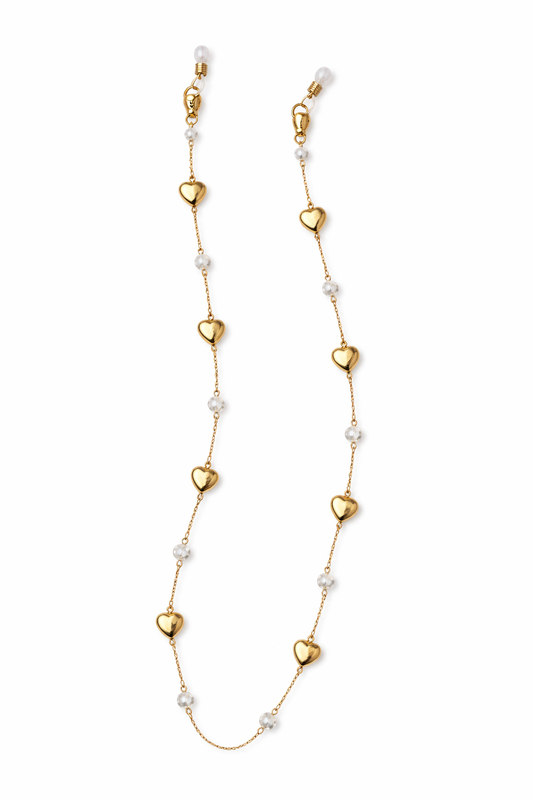 Pearl Heart Chain